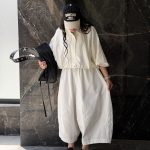 شومیز لینن زنانه مدل محیا